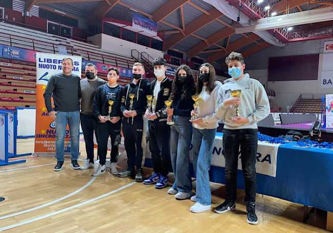 Libertas Nuoto Novara premiazioni migliori atleti2021