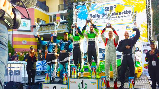 rally cafoni podio rubinetto