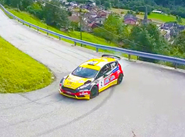 Rally: Caffoni allunga con un tempone ad Aurano. Classifica