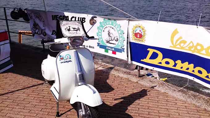 Scampagnata sul Lago Maggiore anche con il Vespa Club Domodossola -  Fotogallery