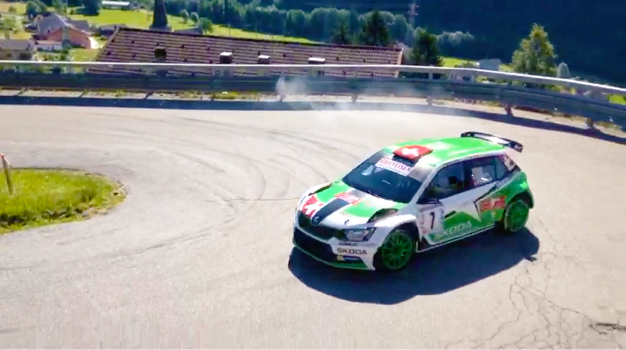 skoda rally crodo salita