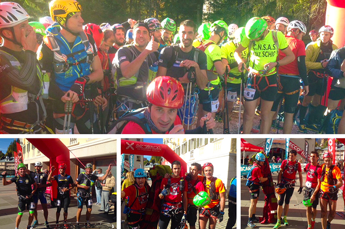 Il Soccorso Alpino Valdossola in evidenza alla Dolomiti Rescue Race