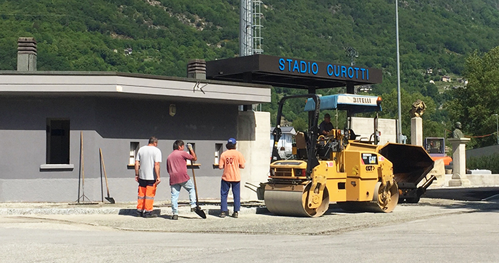 Inaugura il 3 giugno la "Città dello sport", col nuovo stadio, piscina ed impianti