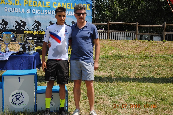 Edoardo Rubino, del Pedale Ossolano Idroweld, è il nuovo campione regionale