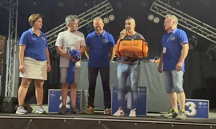 Pienone per la prova di Campionato Nazionale Trial Indoor alla Sagra della Patata