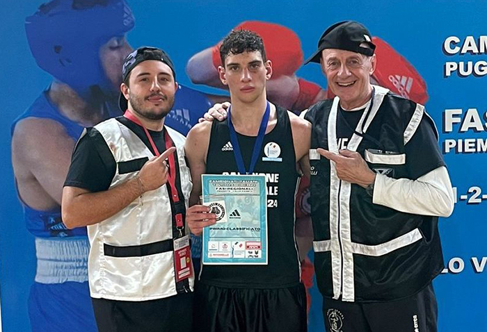 Christian Iacopino campione regionale di pugilato