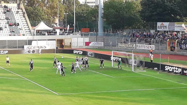 Calcio svizzero: Lugano raggiunto al 90', Chiasso super