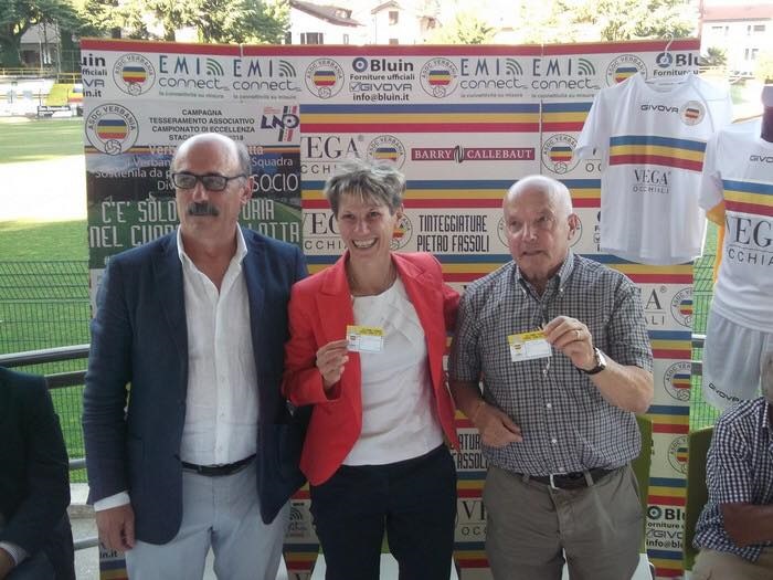 Il Verbania riceve l'Alicese e il presidente Pizzardi scrive ai tifosi