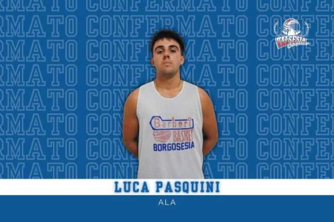 Luca Pasquini valsesia basket