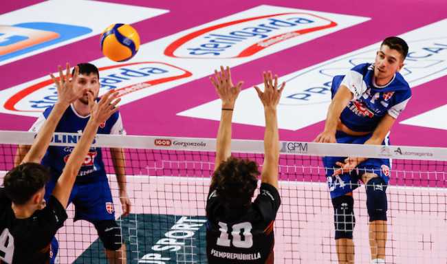 azione volley novara