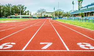 b pista atletica