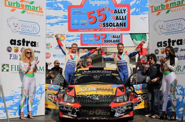 caffoni rally 2019 palco