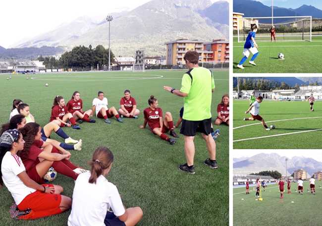 juventus domo femminile mix allenamento