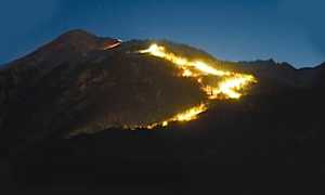 lusentino notte luci