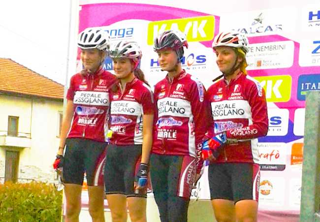 pedale ossolano ragazze barale