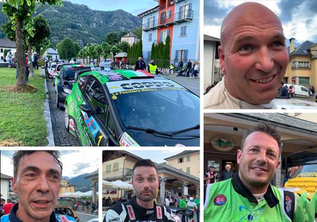 rally fine prima giornata 19 55 valli