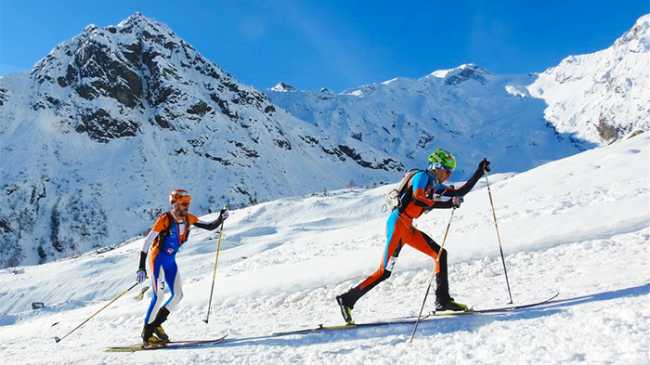 rosa ski raid passaggio belvedere