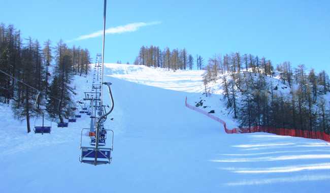 sci domobianca ancora seggiovia