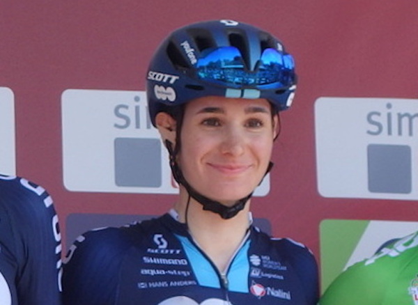 2023 SLT S4 Cauberg start team DSM Firmenich Francesca Barale