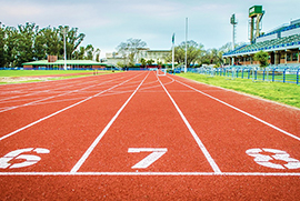 b pista atletica